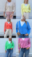 JOLIEN Cardigan mit Babyalpaka in frischen Farben