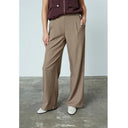 VISKA Stoffhose weites Bein & Gummibund