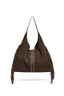 Schultertasche mit Fransen - Statement-Piece