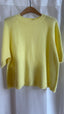JOLIEN Kurzarm-Pullover mit Babyalpaka
