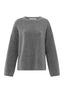 MOHA Oversized Strickpulli lightgray