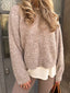 Strickjacke beige