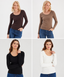 COJ DORA - Longsleeve mit Rundhalsausschnitt