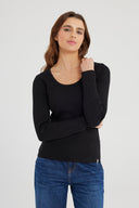 COJ DORA - Longsleeve mit Rundhalsausschnitt