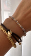 Armband Gold klein matt