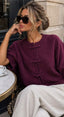 Strickjacke mit Schleifen