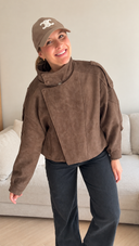 SIENNA - Lässige Jacke mit Schulterriemen
