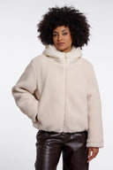 JAYLA - Teddyjacke mit Kapuze - Rino & Pelle