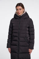KEILA - Steppmantel mit hochwertigem Fellimitat- Rino&Pelle
