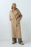Extralanger Oversize-Mantel aus Wollmischung - YAYA