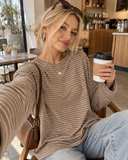JUNA - Weiches Longsleeve mit Streifen