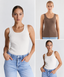 COJ OLIVIA - Tanktop mit Rundhalsausschnitt
