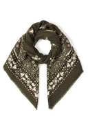 Winterschal mit Paisley-Muster